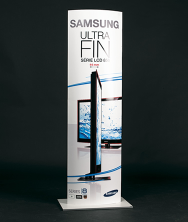 2 stand display voor Samsung door FaberExposize